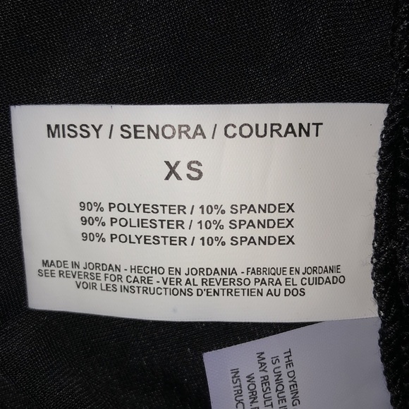 Nine West Vintage America Black Pants. NWT. XS - Picture 7 of 9